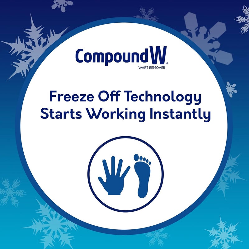 Compound W Freeze Off Wart Remover, Wart Removal System for Removing Common & Plantar Warts, 8 Applications - Image 4